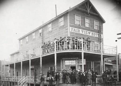Belinda Mulrooney's Fair View Hotel, Dawson Citys Most Luxurious Hostelry During the Gold Rush.