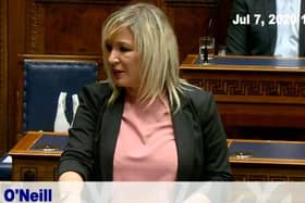 Michelle O'Neill again refused to apologise for attending the funeral