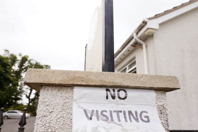 Care Home which has bene closed for visitors
