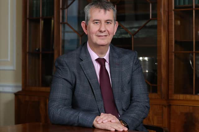 Agriculture Minister Edwin Poots