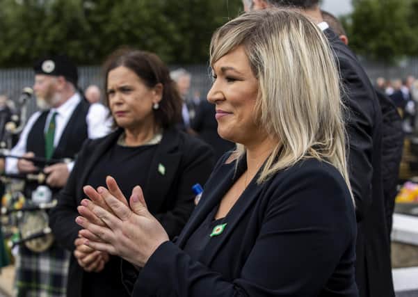 After her role in the flagrant and calculated IRA funeral breach of social distancing guidance, it is scandal that Michelle O’Neill still has a role in telling the public what it can and cannot do