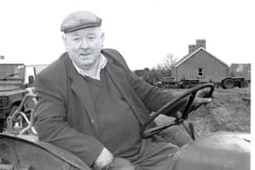 Patrick Campbell from Aghadowey at the Coleraine and District Ploughing Society at Limavady. Patrick was using his trusty 275 International tractor. Picture: Farming Life archives