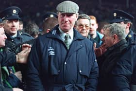 The then Republic of Ireland football manager Jack Charlton in 1995.  Photo: PA Wire