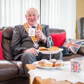 The Grand Master of the Grand Orange Lodge of Ireland Edward Stevenson as he prepares for the Twelfth of July celebrations at home. Fewer Twelfth of July events took place across Northern Ireland this year amid coronavirus restrictions.(Photo: PA Wire)