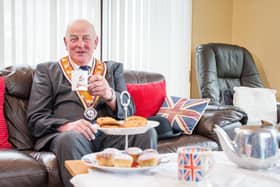 The Grand Master of the Grand Orange Lodge of Ireland Edward Stevenson as he prepares for the Twelfth of July celebrations at home. Fewer Twelfth of July events took place across Northern Ireland this year amid coronavirus restrictions.(Photo: PA Wire)