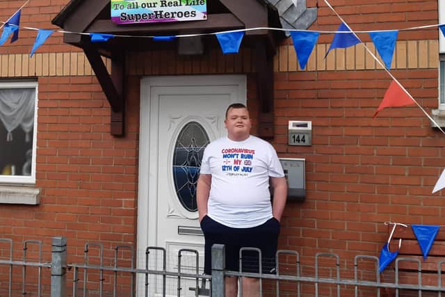 Nathan Warnock Titmus stayed at home for the Twelfth