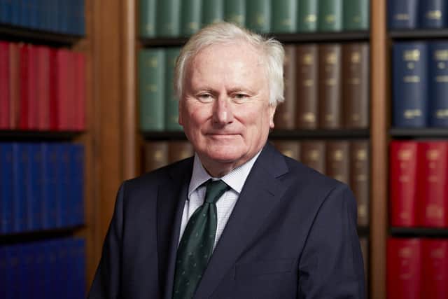 Lord Kerr of Tonaghmore, a justice of the Supreme Court of the UK who was formerly lord chief justice of Northern Ireland. Photo: Supreme Court