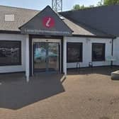 The former tourist information centre in Larne is for sale. Image by Google.