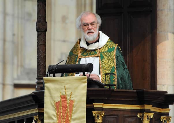 The former Archbishop of Canterbury Rowan Williams, who is chair of Christian Aid, when asked his verdict on the merger,  said it was "incomprehensible"
