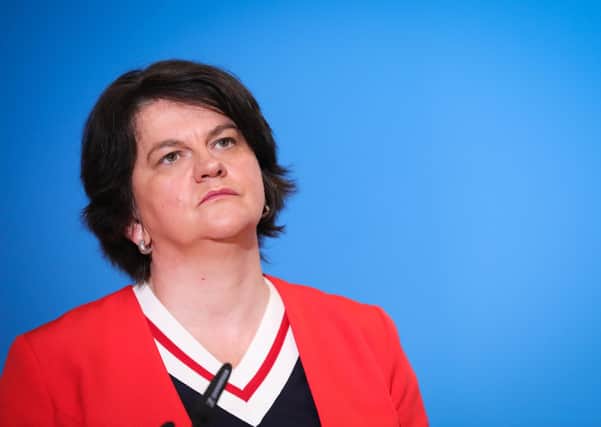 Arlene Foster has jointly brought the proposal forward – despite it undermining key aspects of long-standing DUP policy