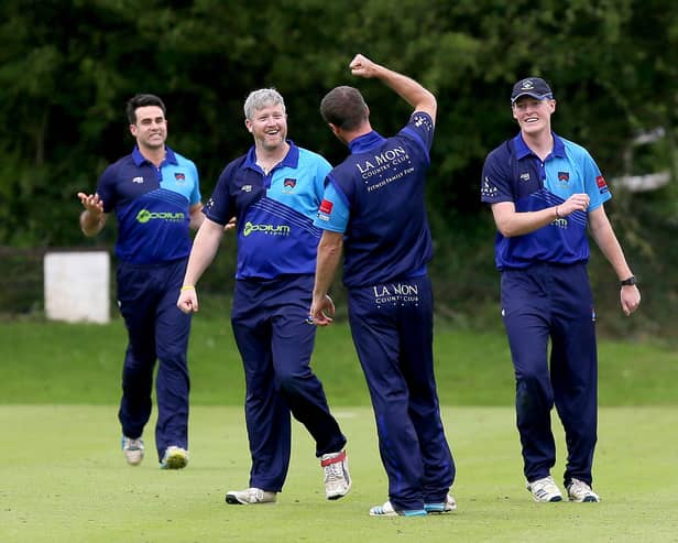 Carrick and CSNI players met this week in a friendly ahead of the NCU season. Pic by Pacemaker.