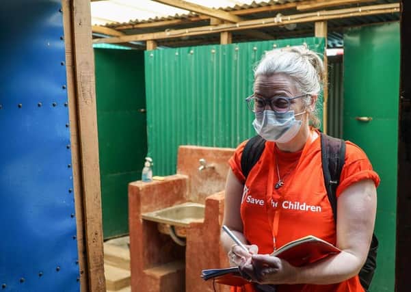 Rachel Fletcher, a Belfast nurse who is heading up a new coronavirus isolation and treatment centre in the world's largest refugee camp in Bangladesh.