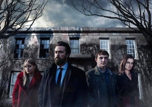 Stars of The Deceived, from left to right, Emily Reid as Ophelia, Emmett Scanlan as Michael, Paul Mescal as Sean and Catherine Walker as Roisin