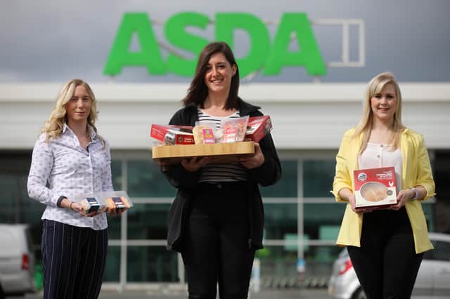 Pictured Hannah Rodgers, Account Manager, Avondale Foods, Emma Swan, Asda Buying Manager Northern Ireland and Amy Moore, Cloughbane, Sales and Marketing Manager