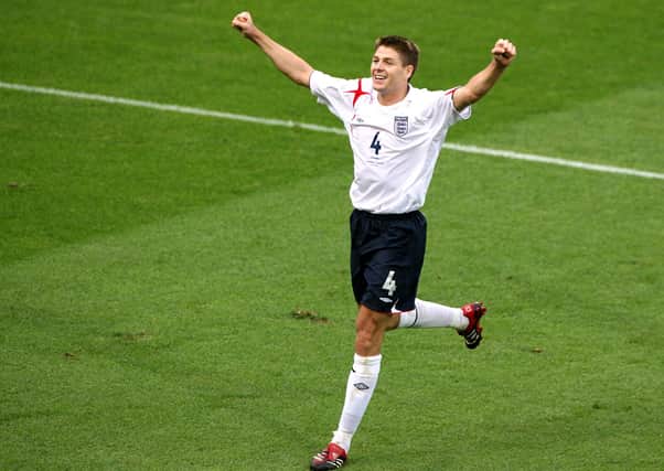 File photo dated 15-06-2006 of England's Steven Gerrard.