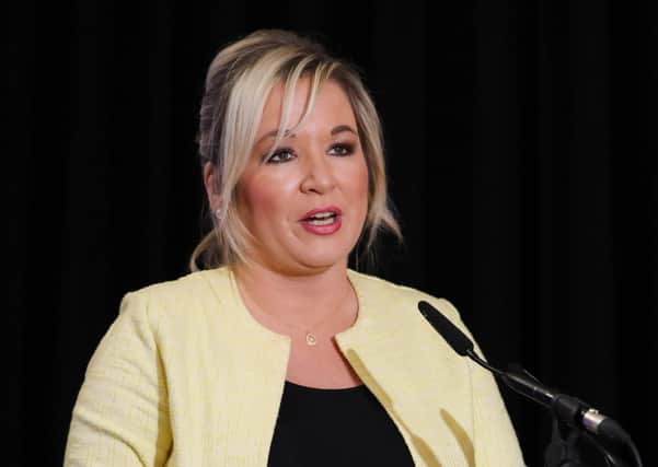 Deputy First Minister Michelle O'Neill claimed the biggest risk of new coronavirus cases in NI comes from visitors from GB