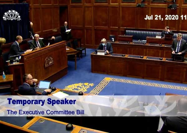 MLAs spent just ten minutes on the bill – and there was no debate whatsoever