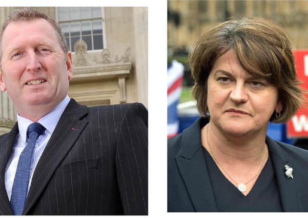 UUP MLA Doug Beattie last night tabled an amendment in a bid to curtail what Arlene Foster is proposing
