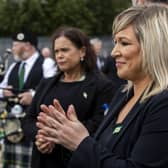 Sinn Fein president Mary Lou McDonald and Deputy First Minister Michelle O'Neill at the funeral of the IRA man Bobby Storey. Dr Kyle says: "Sinn Fein’s behaviour around the funeral was disgraceful and egregious"