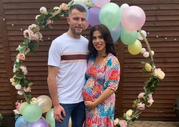 Clionagh and Ciaran Lynch, who are expecting their first child, tested positive for Covid-19 at the weekend.