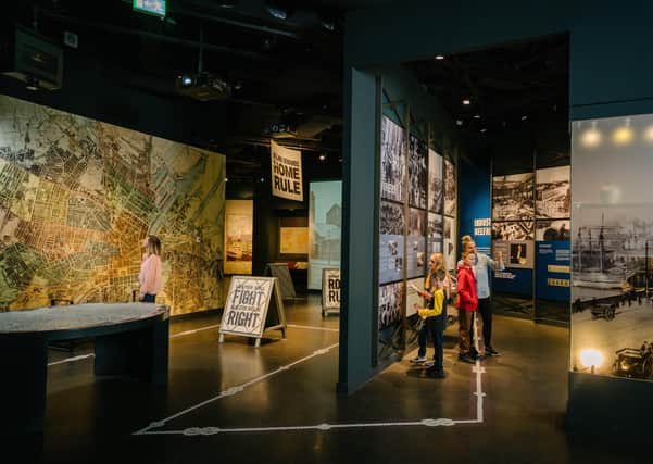 The new self-guided tour at Titanic Belfast