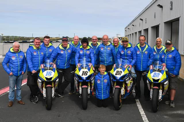 The full Burrows Engineering/RK Racing team was in attendance for the first test of 2020 on Tuesday at Kirkistown in Co Down.