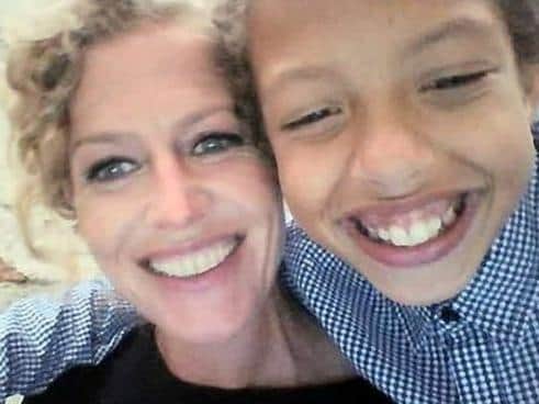 Fiona Donohoe pictured with her son, Noah.