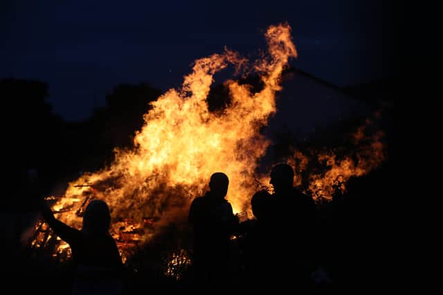 Bonfire society calls of its event. File photo.
