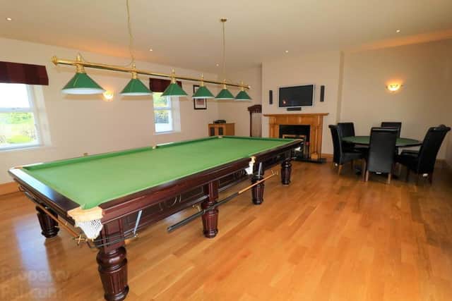 The games room.