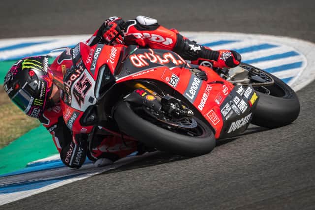 Ducati's Scott Redding leads the World Superbike Championship by 24 points following a double at Jerez in Spain.