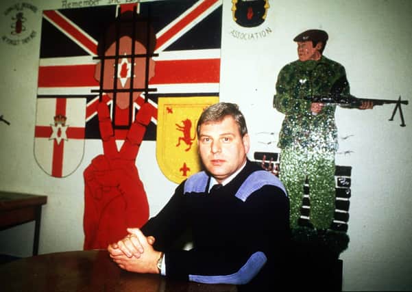 John Hume met with McMichael (above) despite his violent record