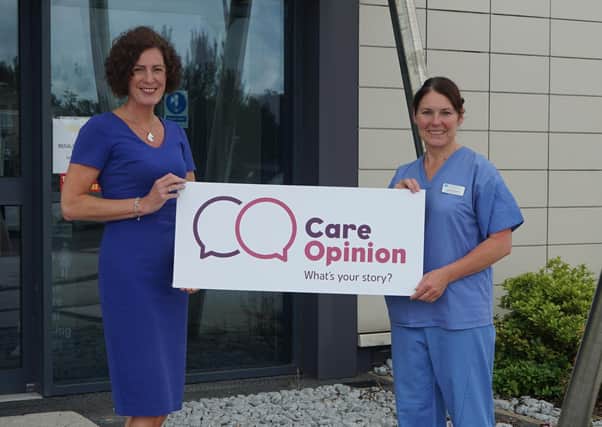 Nicki Patterson and Amanda Byers launch Care Opinion platform