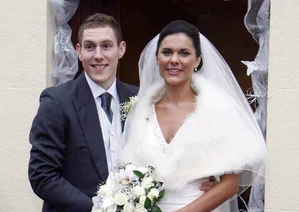 John and Michaela McAreavey on their wedding day