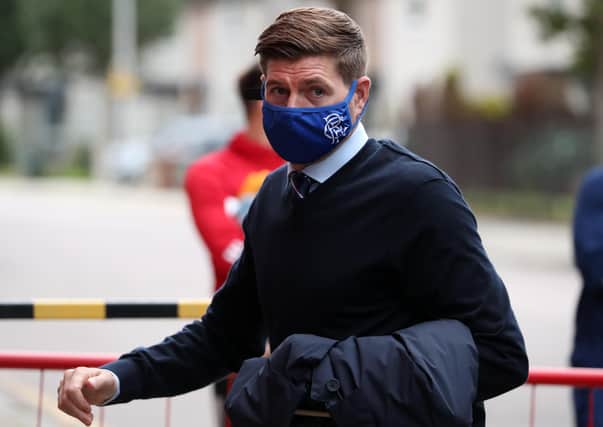 Rangers manager Steve Gerrard. Pic by PA.