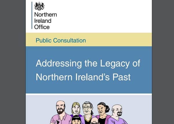 The Church of Ireland’s Church and Society Commission said that the Stormont House Agreement, the consultation on which is pictured above, is being replaced by something that may not attract cross-community support, however the SHA itself had little chance of such cross-community support