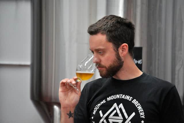 Ryan McGivern, brewer at Mourne Mountains Brewery