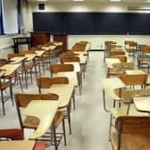 Many classrooms have been empy in Northern Ireland since March due to the coronavirus pandemic