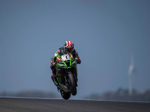 Jonathan Rea won the opening World Superbike race at Portimao in Portugal on Saturday.