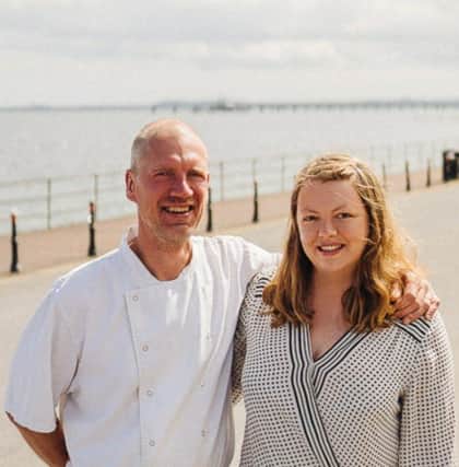 Joni and Erica Lutzman, owners of the Lighthouse Bistro in Whitehead