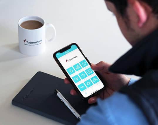 Employees now have access to 24-7 support through the Tobermore Connect app