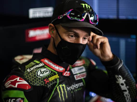 Jonathan Rea was fastest on the opening day of the World Superbike test at Aragon in Spain.
