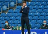 Rangers manager Steven Gerrard. Pic by PA.