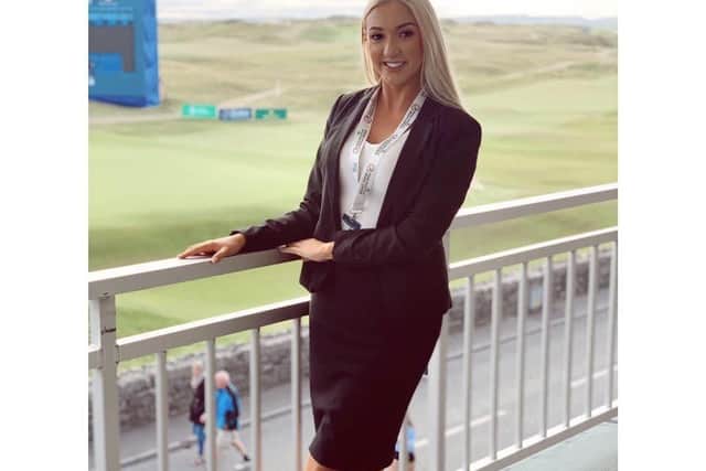 Emma Young at the Irish Open
