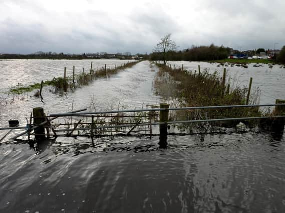 Flooded fields at River Bann, Portadown in 2009. Picture: Mavis Hazelton