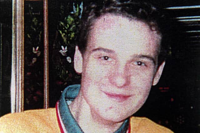 Omagh bomb victim Alan Radford: Photo: Pacemaker Belfast