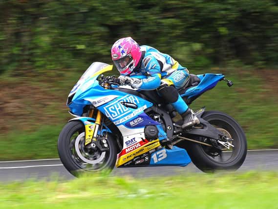 Lee Johnston won all four Supersport races at the Barry Sheene Classic meeting on his Ashcourt Racing Yamaha R6.