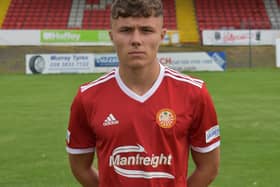 Dane McCullough is moving to Burnley from Portadown, Pic courtesy of Portadown FC.
