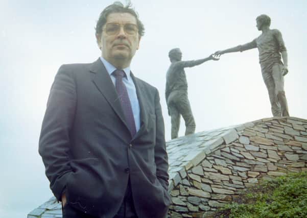 PACEMAKER PRESS 18/2/1994: 
John Hume photographed in Londonderry