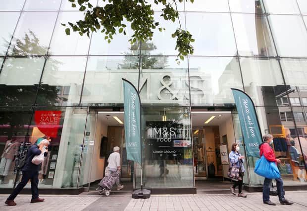 The Marks and Spencer store in Belfast City Centre