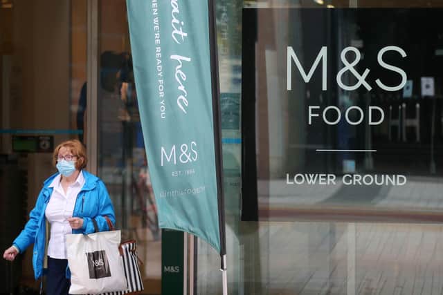 Press Eye - Belfast - Northern Ireland - 18th August 2020
Around 7,000 jobs are being axed at retail giant Marks & Spencer as part of a further shake-up of its stores and management in the face of the coronavirus crisis